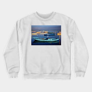 Gaitas in the lagoon of Messolonghi Crewneck Sweatshirt